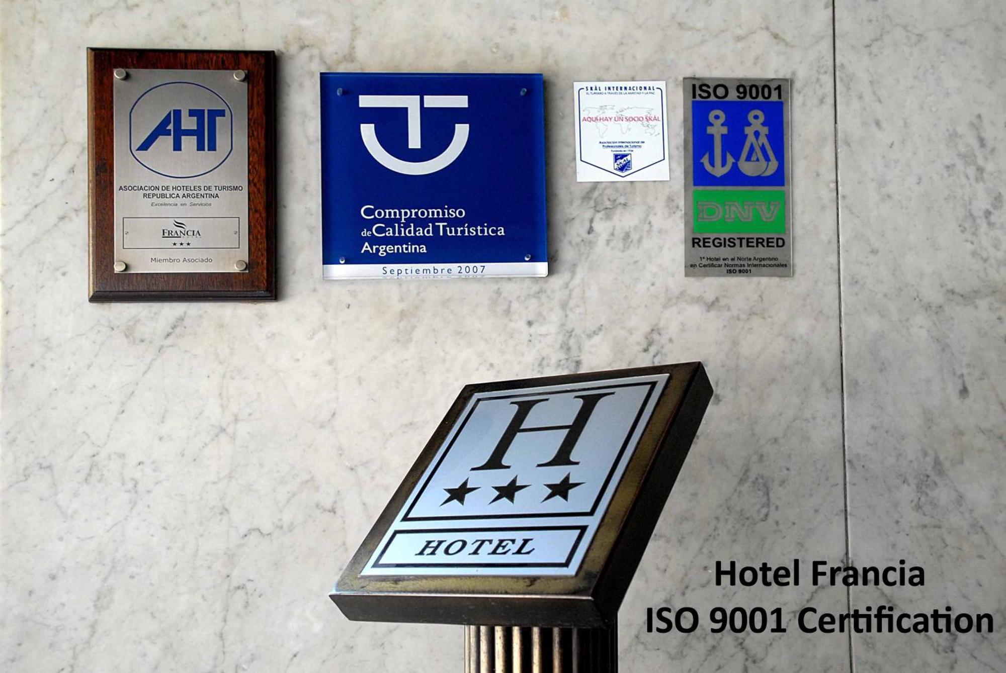 San Miguel de Tucumán Hotel Francia מראה חיצוני תמונה